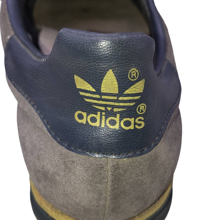 Adidas Jeans sneakers size 6 Women's 24.5cm Genuine Leather Suede gray type Vintage Second Hand