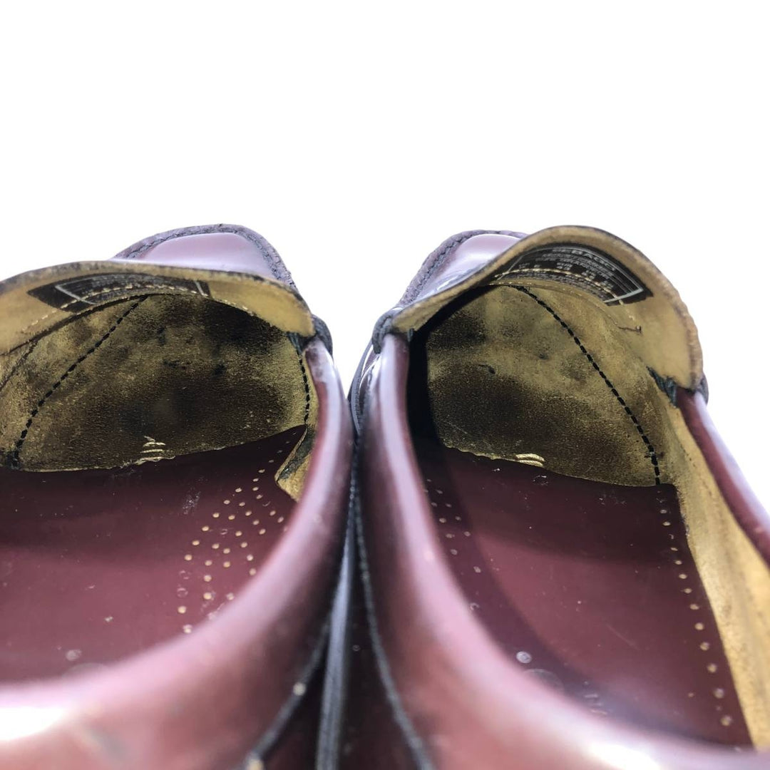 Sebago coin loafers, size 9E Men's 27.0cm genuine leather red type reddish brown Vintage Second Hand