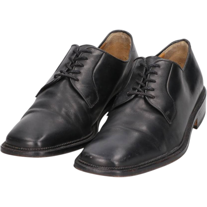 New Marcel Square Toe Plain Toe Shoes, Size 42 Men's 28.0cm unclear black type Vintage Second Hand