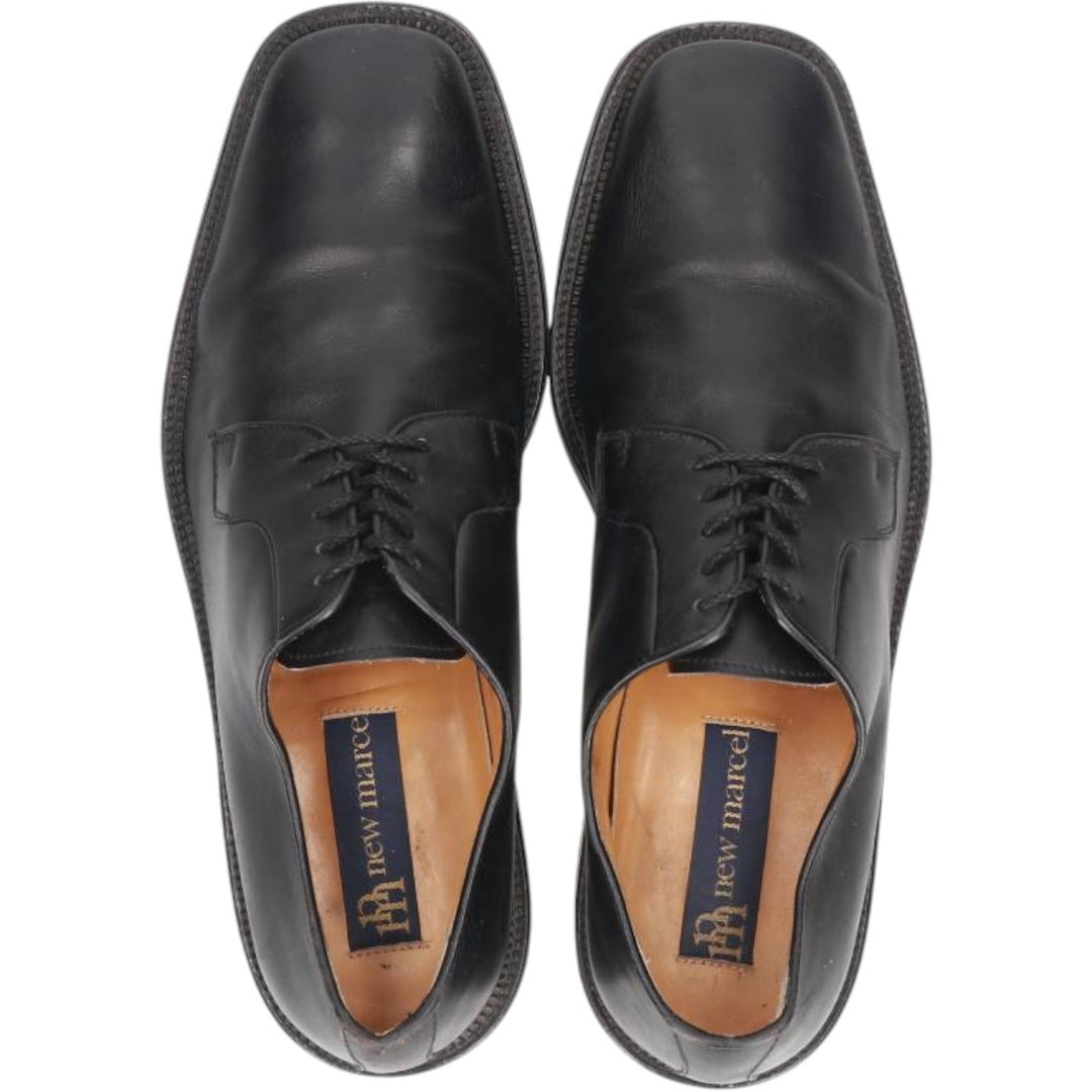 New Marcel Square Toe Plain Toe Shoes, Size 42 Men's 28.0cm unclear black type Vintage Second Hand
