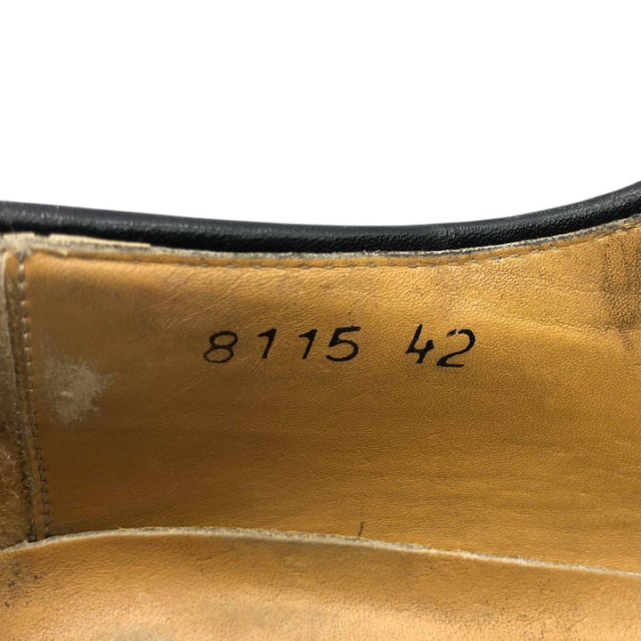 New Marcel Square Toe Plain Toe Shoes, Size 42 Men's 28.0cm unclear black type Vintage Second Hand