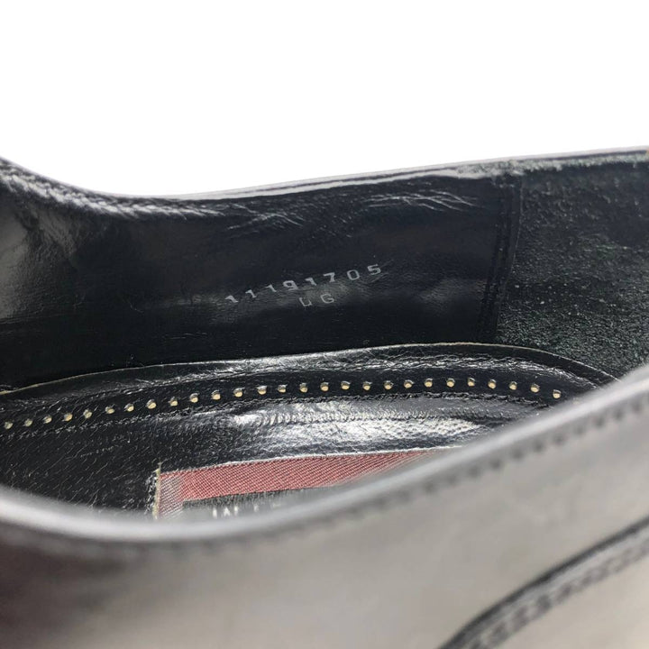 Florsheim Straight Tip Shoes 9 1/2D Men's 27.5cm genuine leather black type Vintage Second Hand