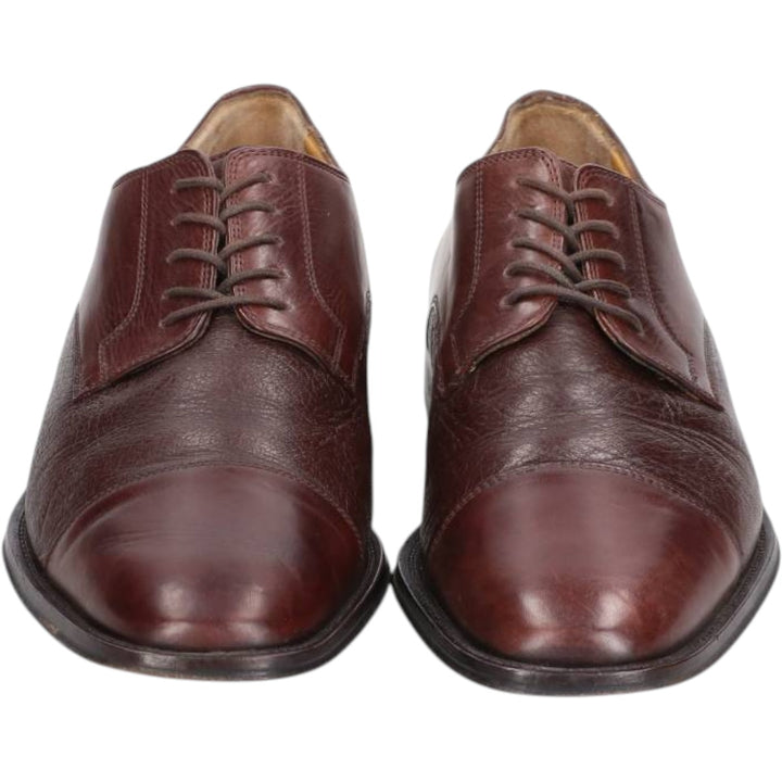 Johnston & Murphy straight-tip shoes, size 9M Men's 27.0cm genuine leather burgundy type Vintage Second Hand