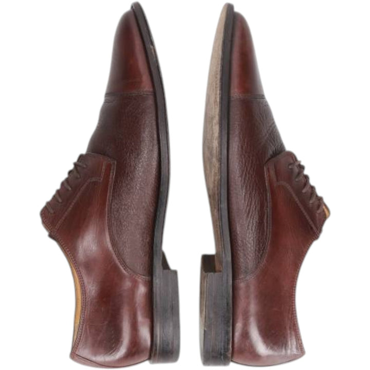 Johnston & Murphy straight-tip shoes, size 9M Men's 27.0cm genuine leather burgundy type Vintage Second Hand