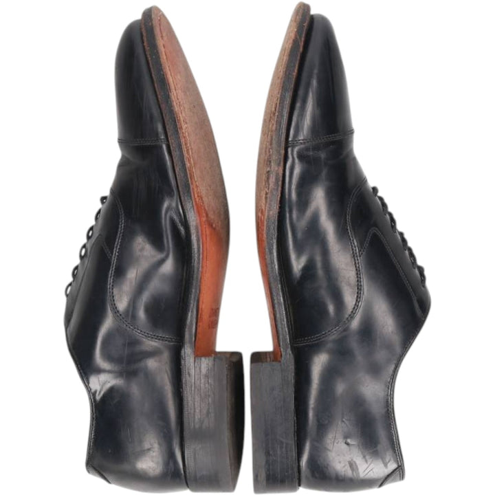 Johnston and Murphy straight-tip shoes, size 8D Men's 26.0cm unclear black type Vintage Second Hand