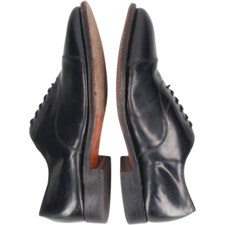 Johnston and Murphy straight-tip shoes, size 8D Men's 26.0cm unclear black type Vintage Second Hand