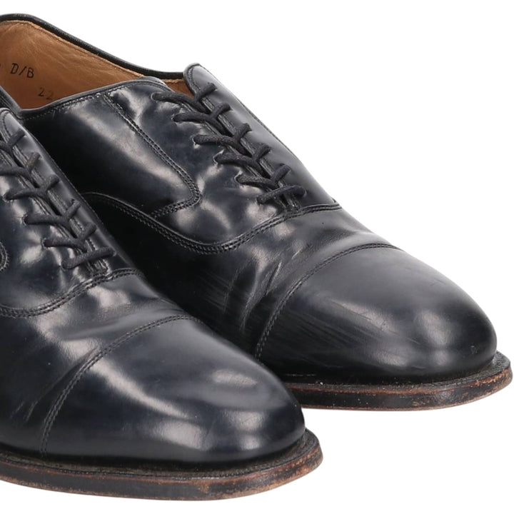 Johnston and Murphy straight-tip shoes, size 8D Men's 26.0cm unclear black type Vintage Second Hand
