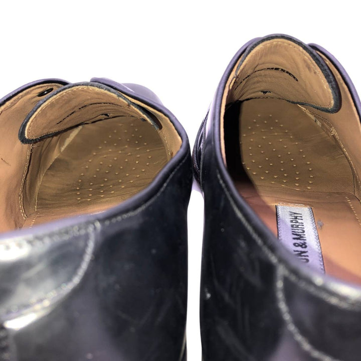 Johnston and Murphy straight-tip shoes, size 8D Men's 26.0cm unclear black type Vintage Second Hand