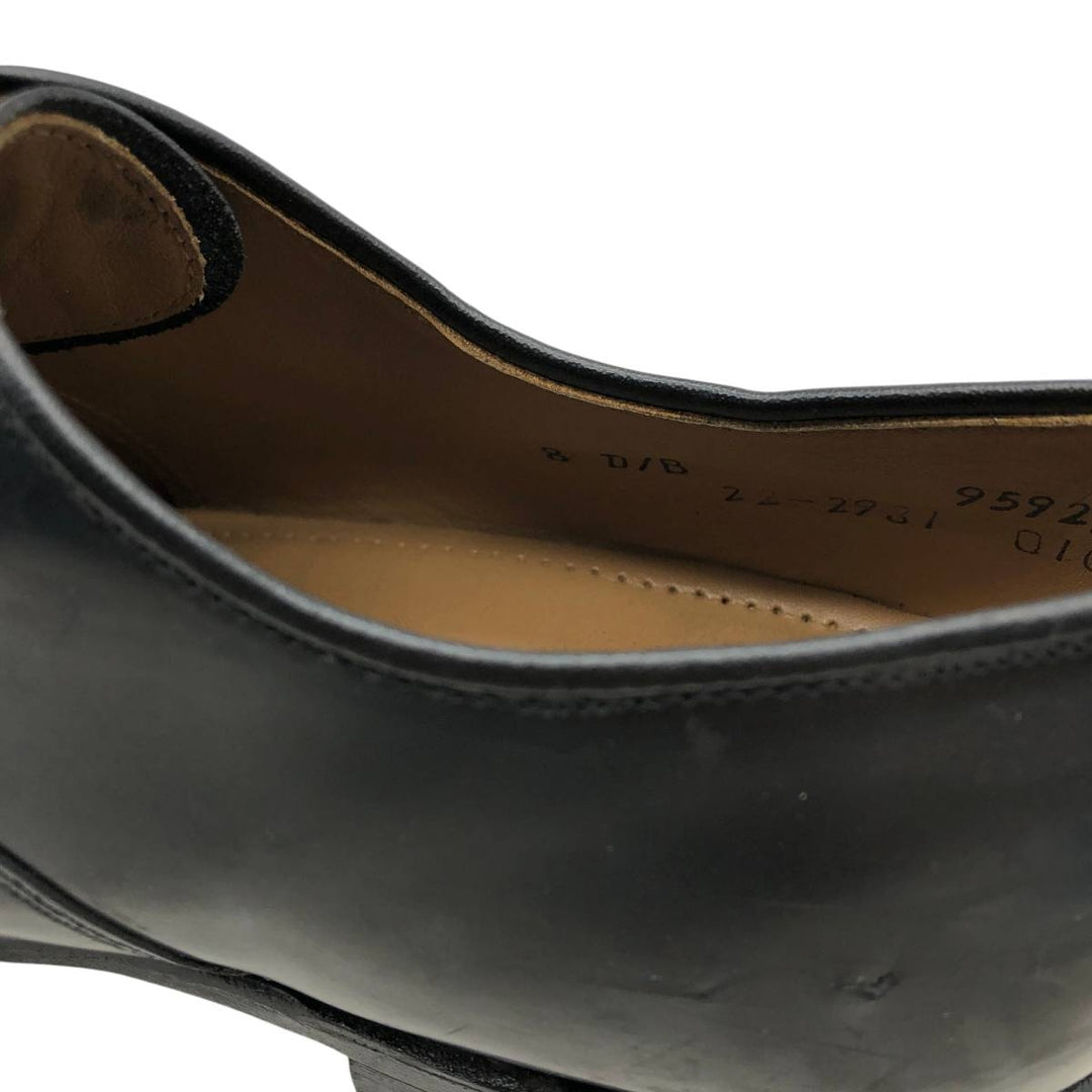 Johnston and Murphy straight-tip shoes, size 8D Men's 26.0cm unclear black type Vintage Second Hand