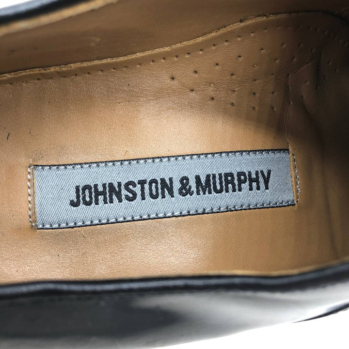 Johnston and Murphy straight-tip shoes, size 8D Men's 26.0cm unclear black type Vintage Second Hand