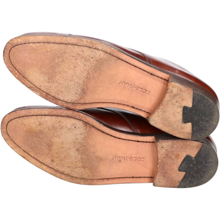 Cole Haan straight-tip shoes, made in the USA, size 95 D Men's 27.5cm unclear burgundy type Vintage Second Hand