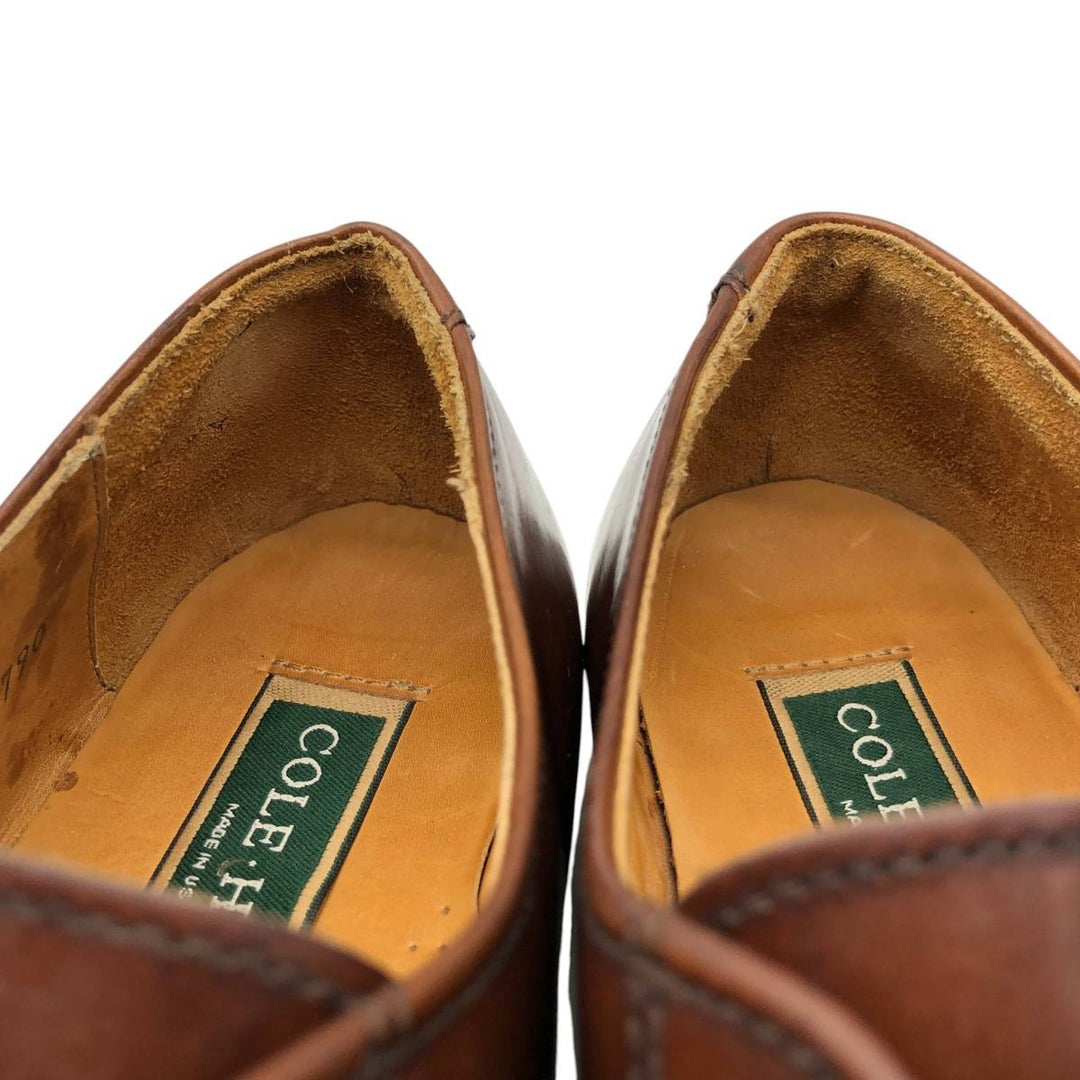 Cole Haan straight-tip shoes, made in the USA, size 95 D Men's 27.5cm unclear burgundy type Vintage Second Hand