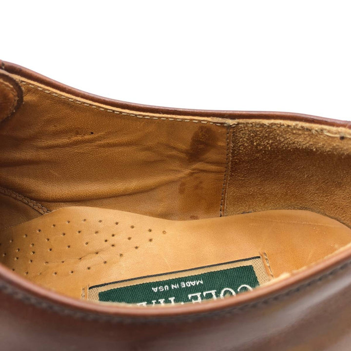 Cole Haan straight-tip shoes, made in the USA, size 95 D Men's 27.5cm unclear burgundy type Vintage Second Hand