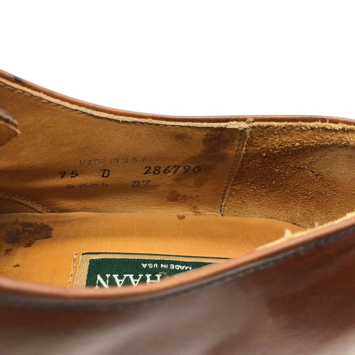 Cole Haan straight-tip shoes, made in the USA, size 95 D Men's 27.5cm unclear burgundy type Vintage Second Hand