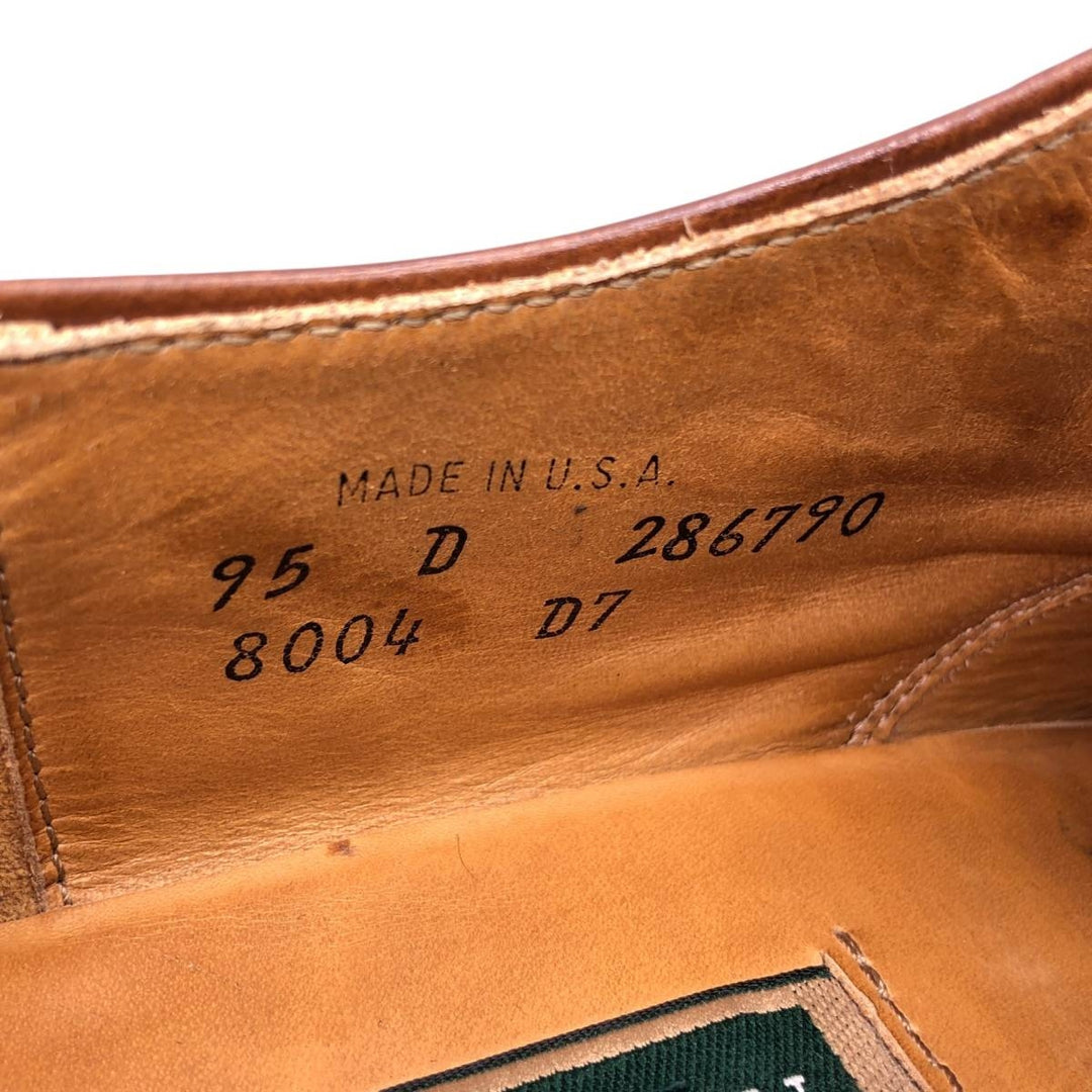 Cole Haan straight-tip shoes, made in the USA, size 95 D Men's 27.5cm unclear burgundy type Vintage Second Hand