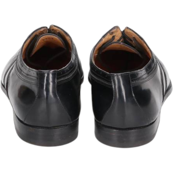 Bally DUOMO wingtip shoes, made in Italy, size 8 1/2E Men's 27.0cm genuine leather black type Vintage Second Hand