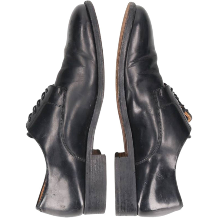 LOTTUSSE Square Toe Plain Toe Shoes Size 9 Men's 27.5cm unclear black type Vintage Second Hand