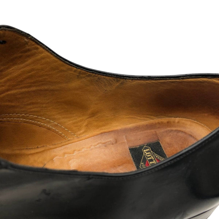 LOTTUSSE Square Toe Plain Toe Shoes Size 9 Men's 27.5cm unclear black type Vintage Second Hand