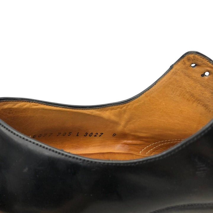 LOTTUSSE Square Toe Plain Toe Shoes Size 9 Men's 27.5cm unclear black type Vintage Second Hand