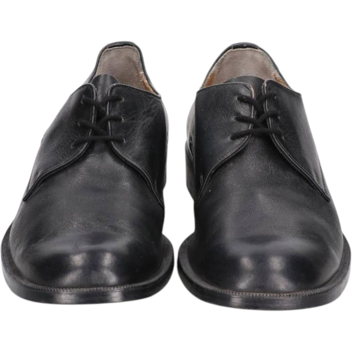 German Army MANZ Military Service Shoes, Made in Germany, Size 18 Men's 26.5cm unclear black type Vintage Second Hand