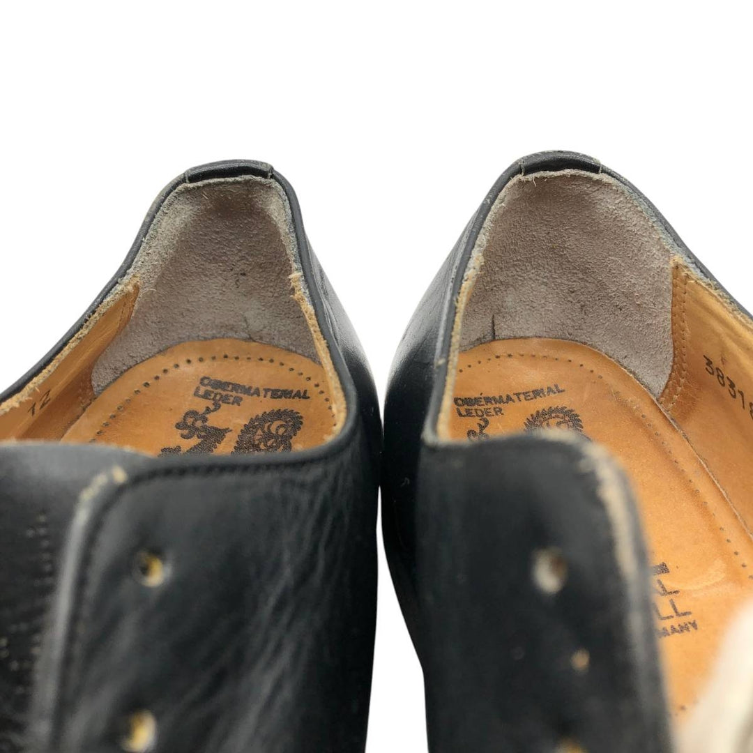 German Army MANZ Military Service Shoes, Made in Germany, Size 18 Men's 26.5cm unclear black type Vintage Second Hand