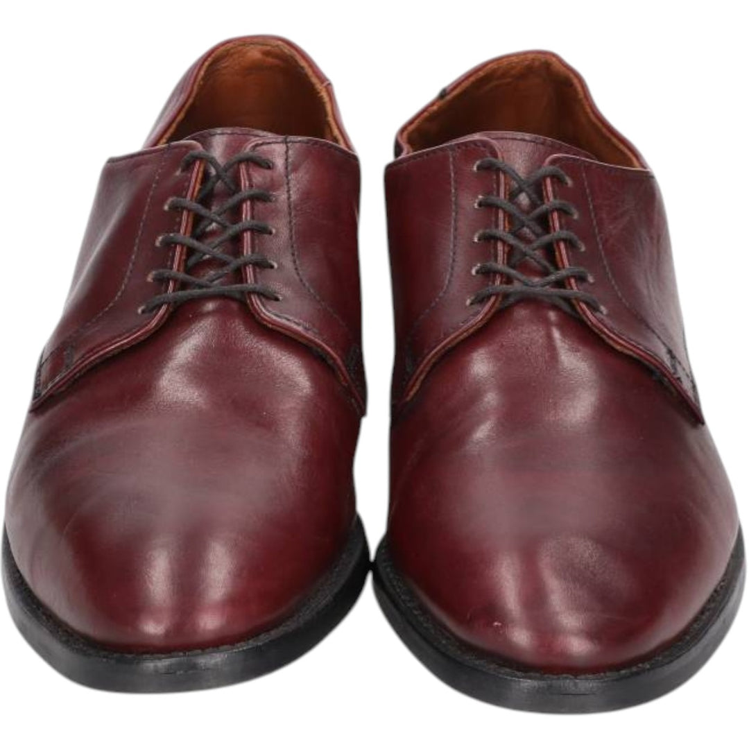 Allen Edmonds Sutter Plain Toe Shoes, Made in USA, Size 7E Men's 25.0cm unclear burgundy type Vintage Second Hand