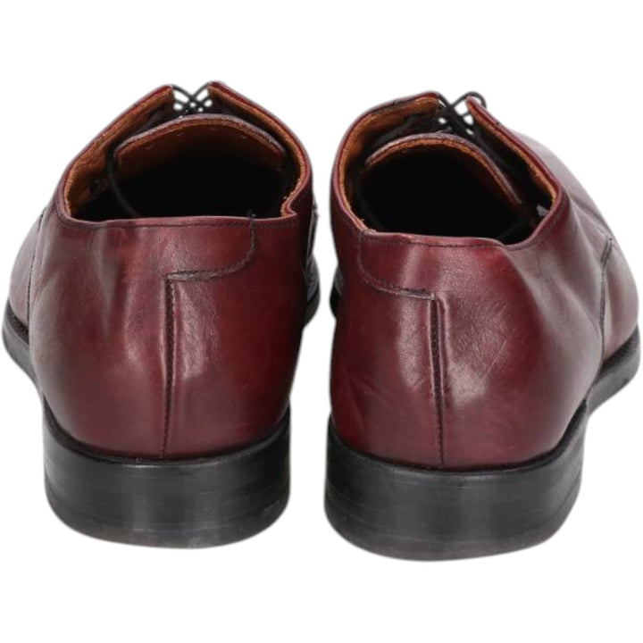 Allen Edmonds Sutter Plain Toe Shoes, Made in USA, Size 7E Men's 25.0cm unclear burgundy type Vintage Second Hand