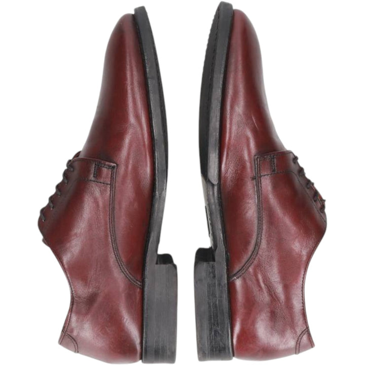 Allen Edmonds Sutter Plain Toe Shoes, Made in USA, Size 7E Men's 25.0cm unclear burgundy type Vintage Second Hand