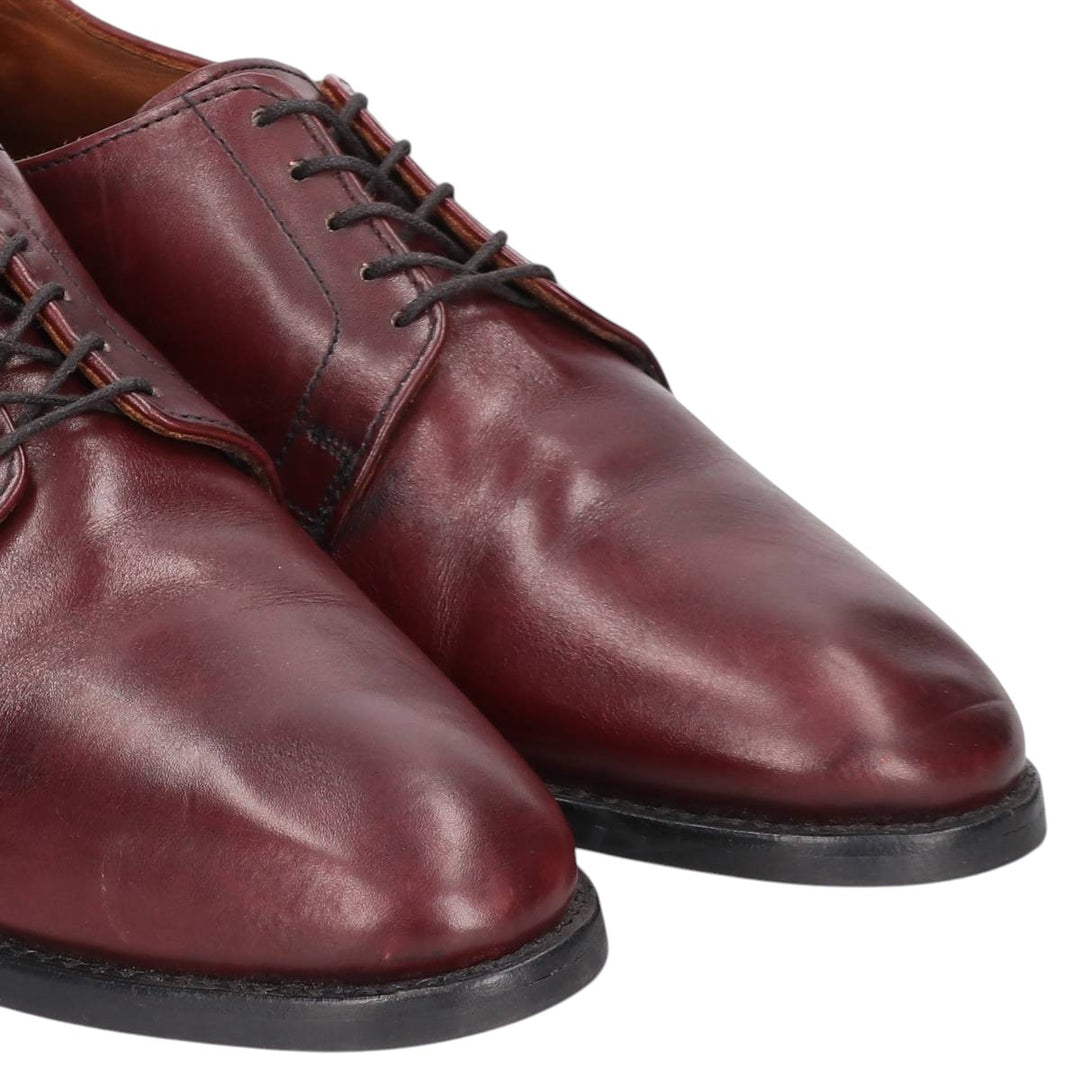 Allen Edmonds Sutter Plain Toe Shoes, Made in USA, Size 7E Men's 25.0cm unclear burgundy type Vintage Second Hand