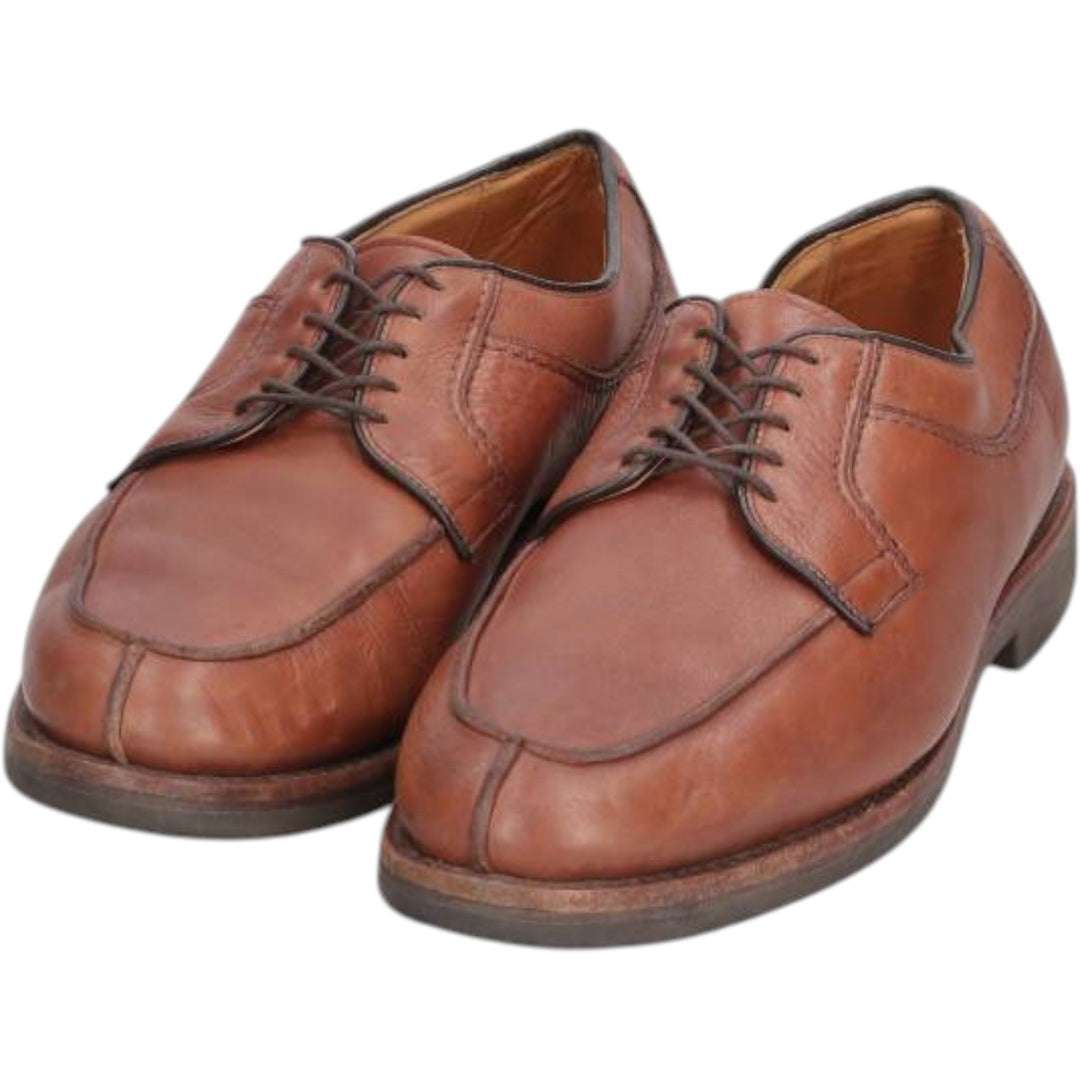 Allen Edmonds Stockbridge U-tip shoes, Made in USA, Size 7D Men's 25.0cm unclear beige type brown Vintage Second Hand