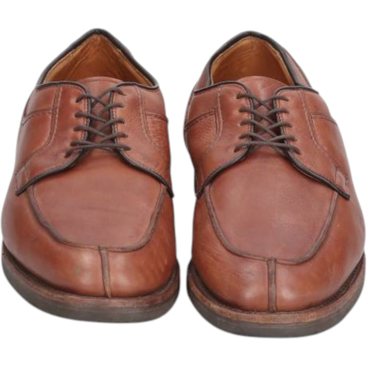 Allen Edmonds Stockbridge U-tip shoes, Made in USA, Size 7D Men's 25.0cm unclear beige type brown Vintage Second Hand
