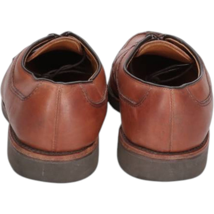 Allen Edmonds Stockbridge U-tip shoes, Made in USA, Size 7D Men's 25.0cm unclear beige type brown Vintage Second Hand