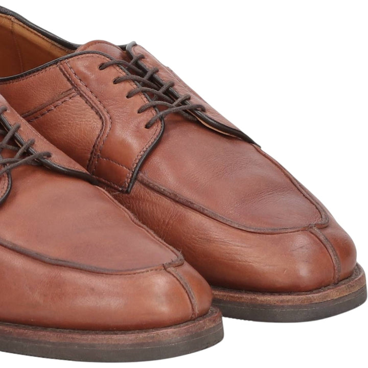 Allen Edmonds Stockbridge U-tip shoes, Made in USA, Size 7D Men's 25.0cm unclear beige type brown Vintage Second Hand