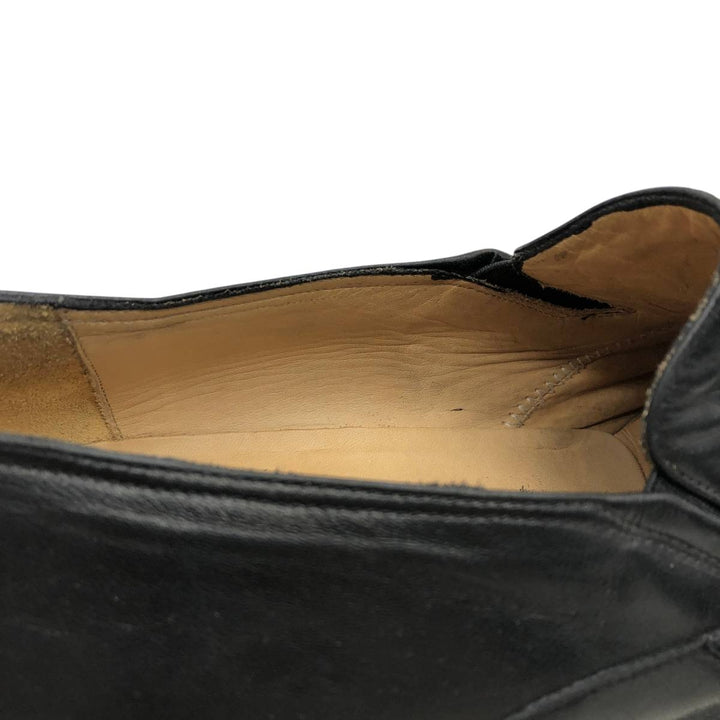 Johnston & Murphy e-collection Square Toe Vamp Loafers, Made in Italy, Size 10 1/2M Men's 28.5cm unclear black type Vintage Second Hand