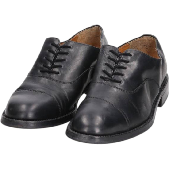 JOHN and ASHLEY Straight Tip Shoes Size 9 Men's 27.0cm unclear black type Vintage Second Hand