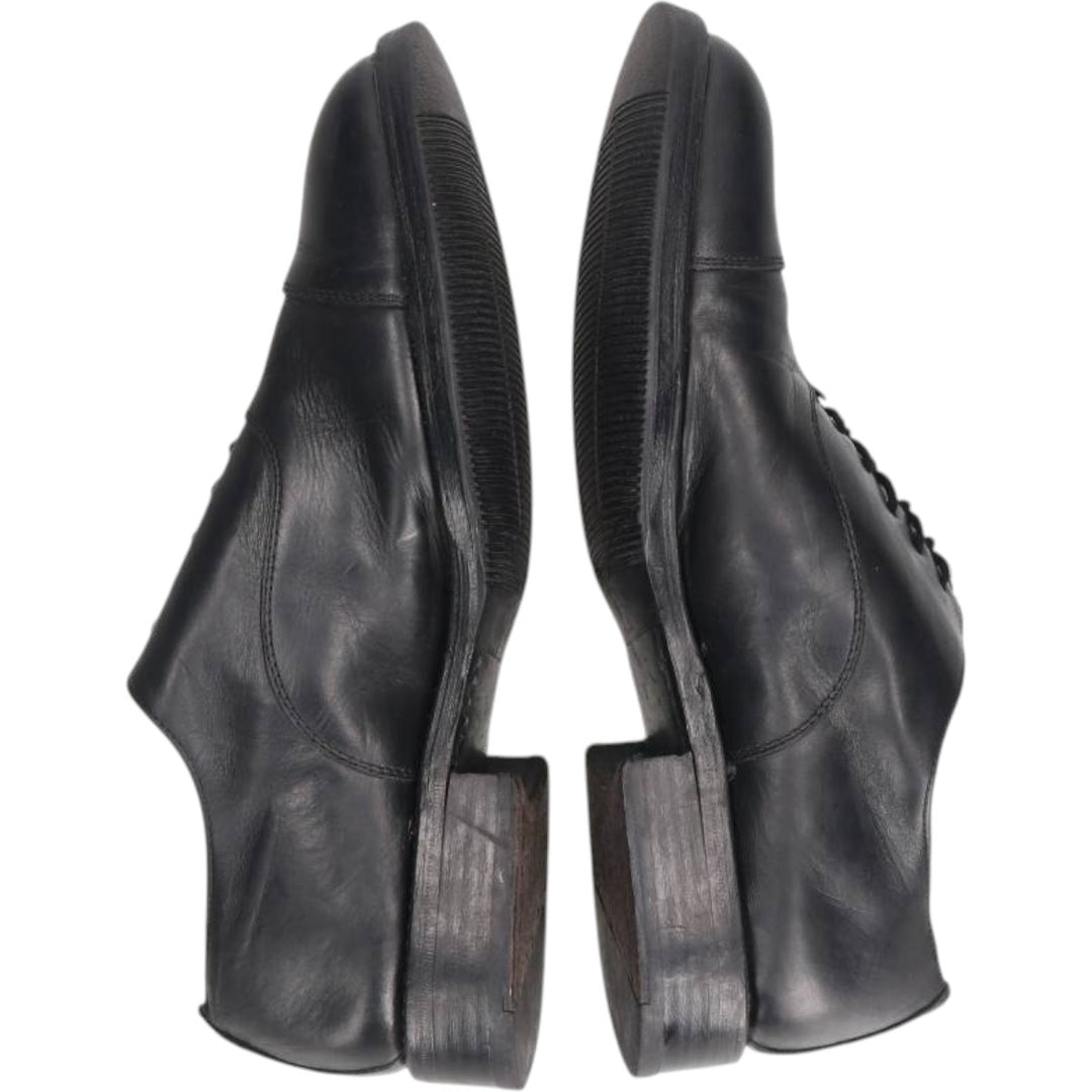 JOHN and ASHLEY Straight Tip Shoes Size 9 Men's 27.0cm unclear black type Vintage Second Hand