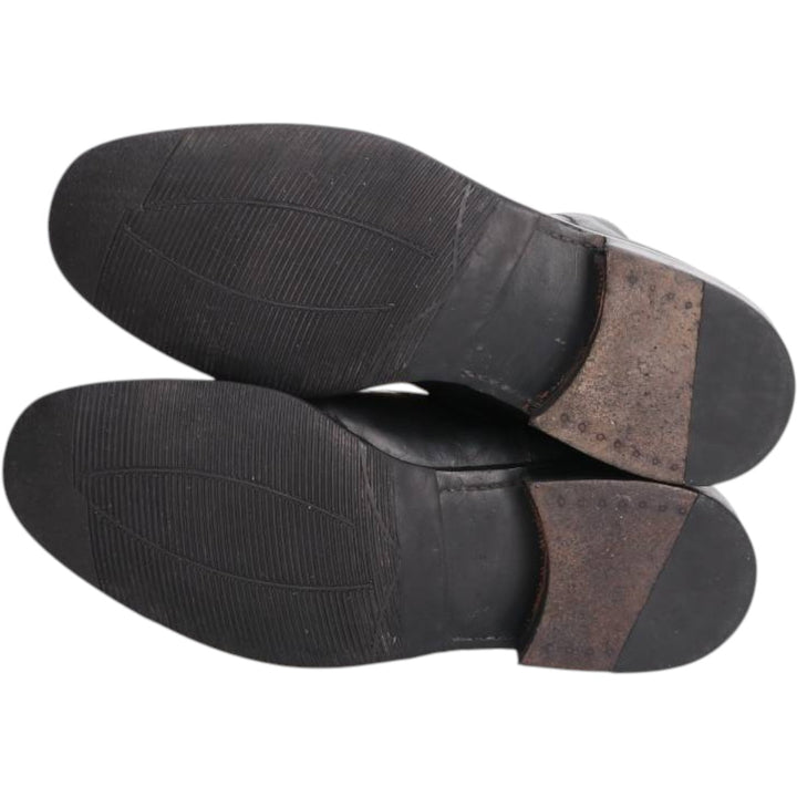 JOHN and ASHLEY Straight Tip Shoes Size 9 Men's 27.0cm unclear black type Vintage Second Hand