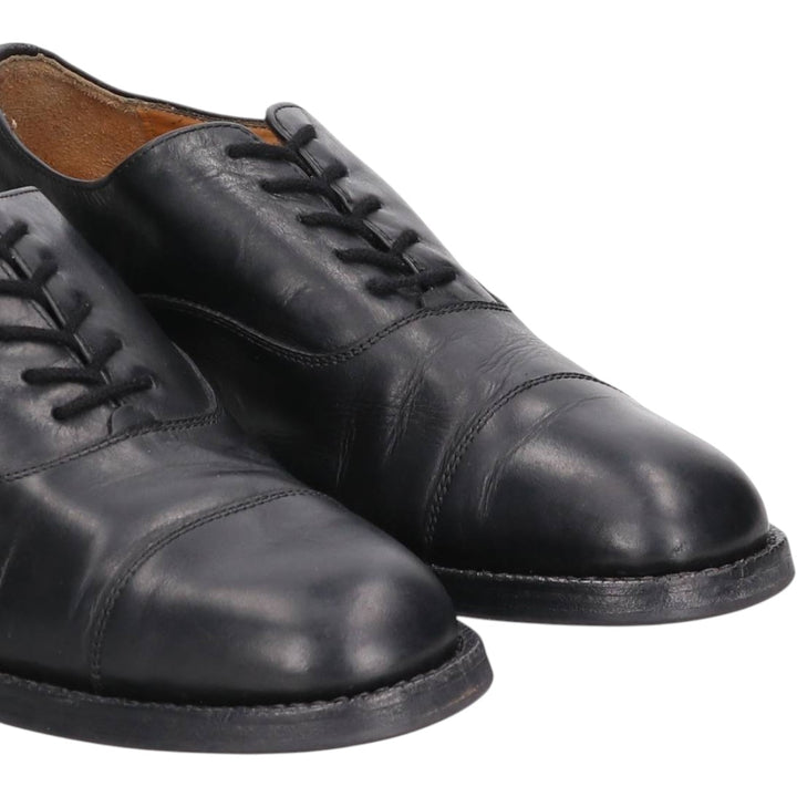 JOHN and ASHLEY Straight Tip Shoes Size 9 Men's 27.0cm unclear black type Vintage Second Hand