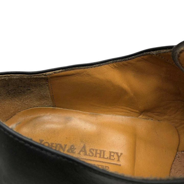 JOHN and ASHLEY Straight Tip Shoes Size 9 Men's 27.0cm unclear black type Vintage Second Hand