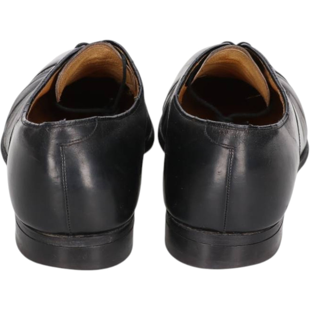 Johnston and Murphy OPTIMA Straight Tip Shoes, Size 10D Men's 28.0cm unclear black type Vintage Second Hand