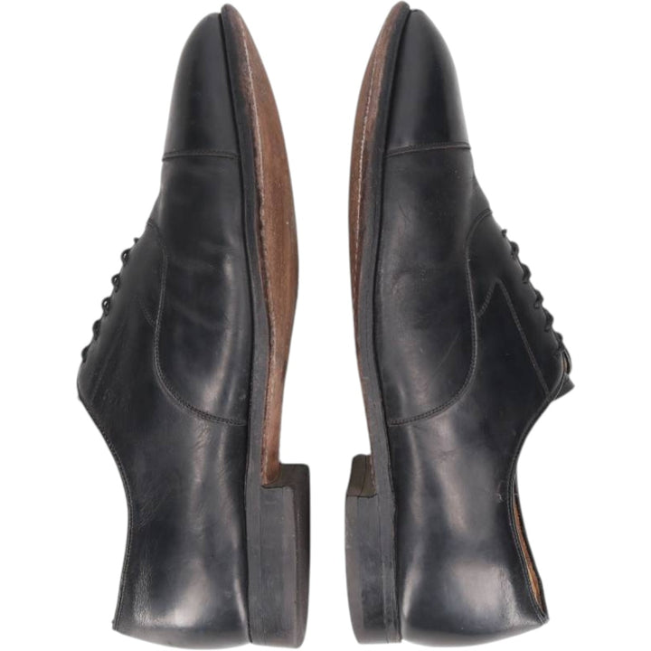 Johnston and Murphy OPTIMA Straight Tip Shoes, Size 10D Men's 28.0cm unclear black type Vintage Second Hand