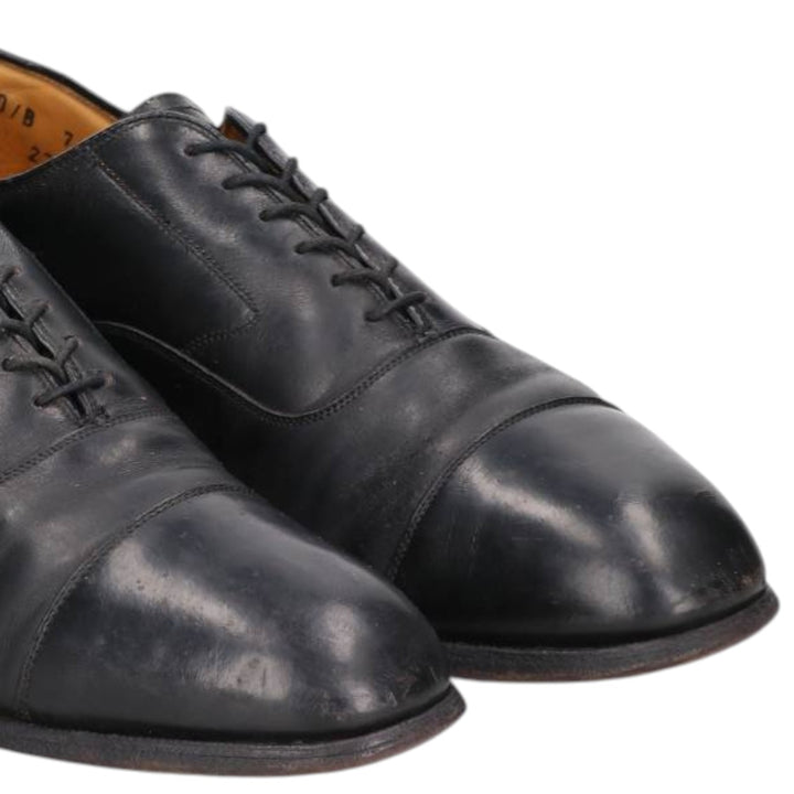 Johnston and Murphy OPTIMA Straight Tip Shoes, Size 10D Men's 28.0cm unclear black type Vintage Second Hand
