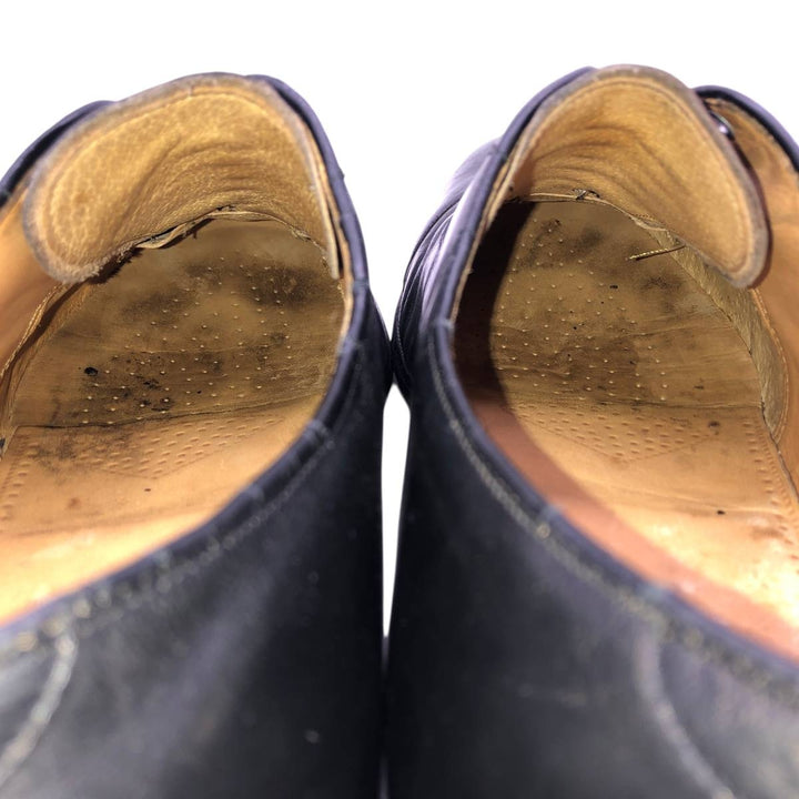 Johnston and Murphy OPTIMA Straight Tip Shoes, Size 10D Men's 28.0cm unclear black type Vintage Second Hand
