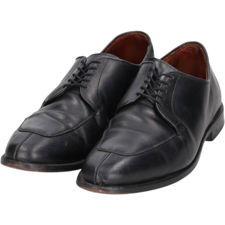 Allen Edmonds Delray U-tip shoes, made in the USA, size 10 1/2D Men's 28.5cm unclear black type Vintage Second Hand