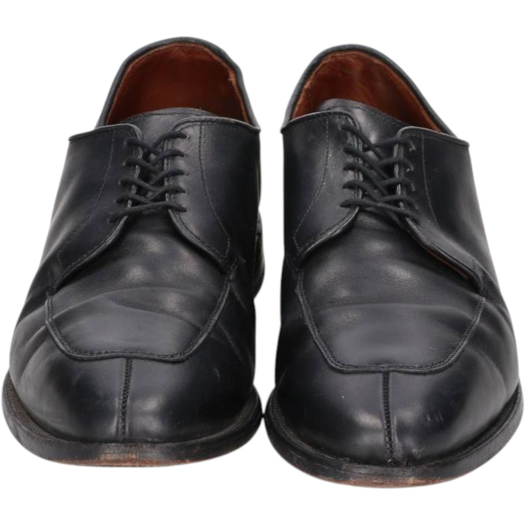 Allen Edmonds Delray U-tip shoes, made in the USA, size 10 1/2D Men's 28.5cm unclear black type Vintage Second Hand