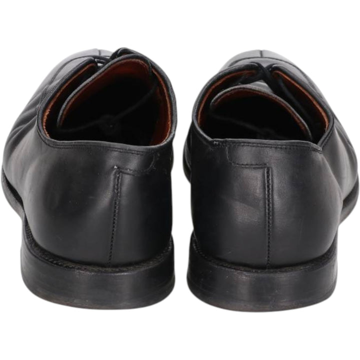 Allen Edmonds Delray U-tip shoes, made in the USA, size 10 1/2D Men's 28.5cm unclear black type Vintage Second Hand