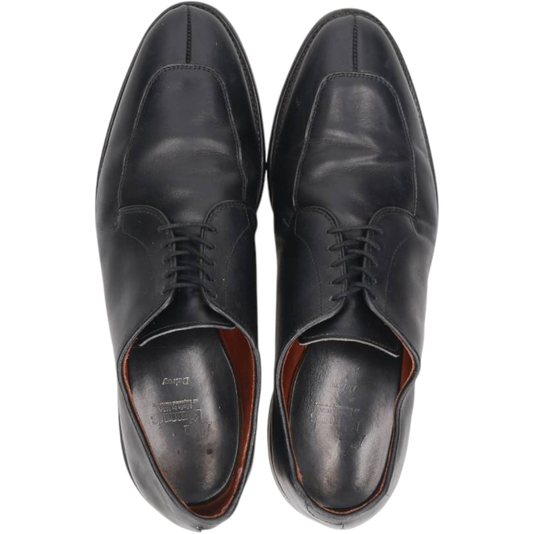 Allen Edmonds Delray U-tip shoes, made in the USA, size 10 1/2D Men's 28.5cm unclear black type Vintage Second Hand