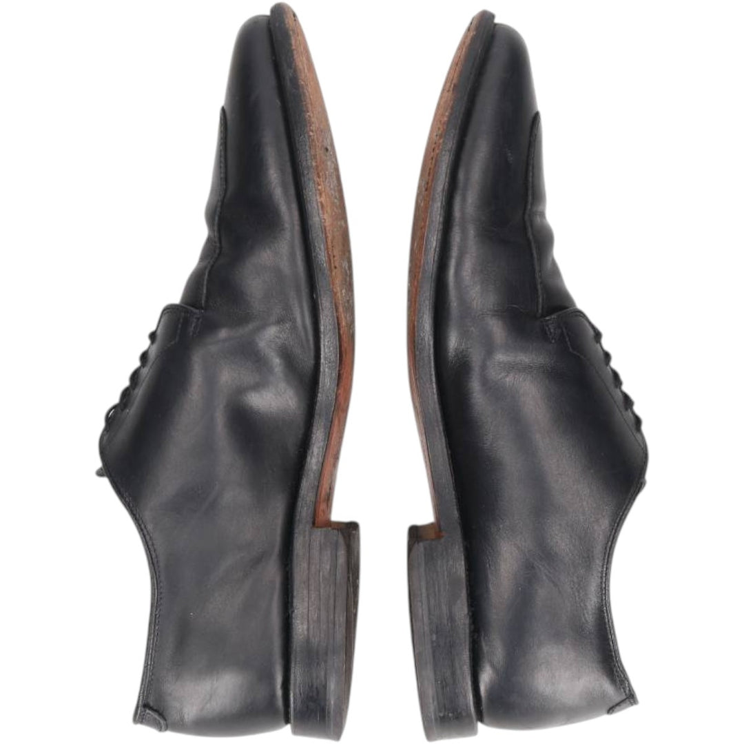 Allen Edmonds Delray U-tip shoes, made in the USA, size 10 1/2D Men's 28.5cm unclear black type Vintage Second Hand