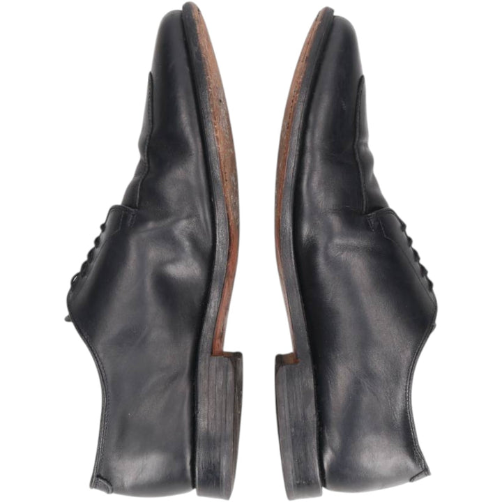 Allen Edmonds Delray U-tip shoes, made in the USA, size 10 1/2D Men's 28.5cm unclear black type Vintage Second Hand