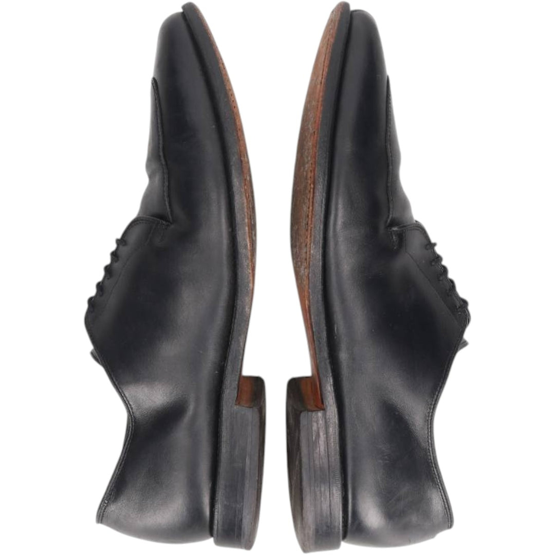 Allen Edmonds Delray U-tip shoes, made in the USA, size 10 1/2D Men's 28.5cm unclear black type Vintage Second Hand